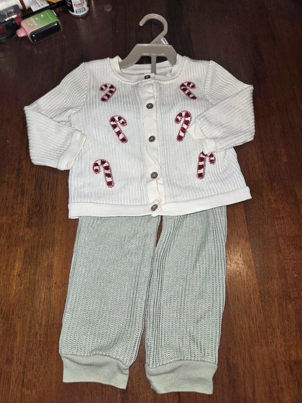 CHICKPEA Baby 18M Knit Matching Set Like New